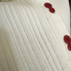 Áo len croptop nữ cổ chữ V (new còn tag) 791305