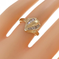 Nhẫn kim cương K18YG 0.30CT 666630