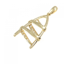 K18YG Dây chuyền kim cương 0.12CT - Hàng hiệu Chính hãng 866379