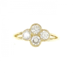 Nhẫn kim cương 750YG 0.52CT 669280