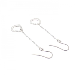 Bông tai Tiffany Open Heart Drop - Hàng hiệu Authentic 845682