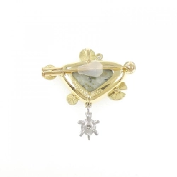 Tasaki Ajuramalachite Brooch - Hàng hiệu Authentic 846974