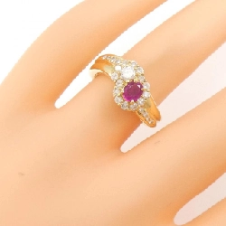 Nhẫn Ruby K18YG 0.40CT - Hàng hiệu Chính hãng 859479