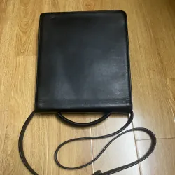 Túi nam phom hộp 22x26x7 da thật 2hand 996735