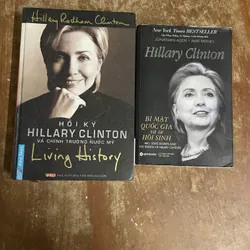 COMBO HILARY CLINTON: BÍ MẬT QUỐC GIA VÀ SỰ HỒI SINH- HỒI KÝ HILARY CLINTON 