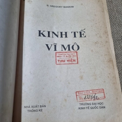 KINH TẾ VĨ MÔ | Gregory Mankiw | 631 Trang,  327165