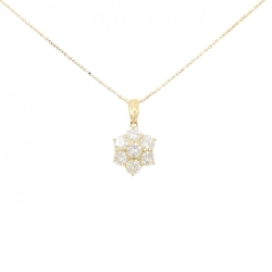 K18YG Hoa Kim Cương Dây Chuyền 0.95CT - Hàng hiệu Chính hãng