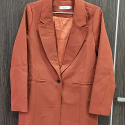 Áo khoác blazer siêu xinh màu cam thời thượng 934354