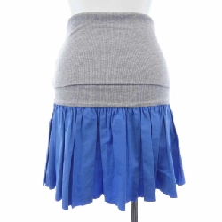 Chân váy MIU MIU POPLIN VÀ JERSEY MG2466 SOOO 17HP - Hàng hiệu Chính hãng 821686