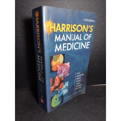 Harrison's manual of medicine mới 60% ố mốc rách góc HCM1001 NGOẠI VĂN