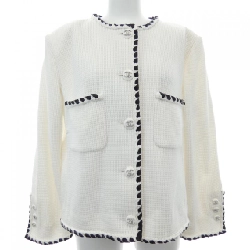 CHANEL P70028V60820 21C Áo khoác không cổ - Hàng hiệu Chính hãng