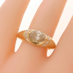 Nhẫn kim cương K18YG 1.003CT - Hàng hiệu chính hãng 846924