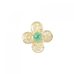 Nhẫn Emerald K18YG Hoa 0.61CT - Hàng hiệu Chính hãng 855316