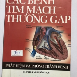 CÁC BỆNH TIM MẠCH THƯỜNG GẶP PHÁT HIỆN VÀ PHÒNG TRÁNH BỆNH - 258 TRANG, NXB: 2010