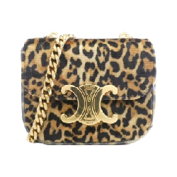 Túi xách vai Celine Mini Claude Chain 10L842GGV - Hàng hiệu Authentic