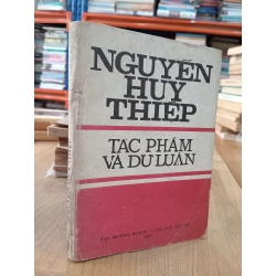 NGUYỄN HUY THIỆP TÁC PHẨM VÀ DƯ LUẬN 147470