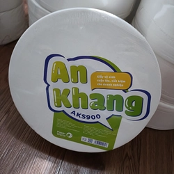 Giấy vệ sinh 2 lớp cuộn LỚN An Khang - 900g/cuộn - Bột giấy nguyên sinh 445750