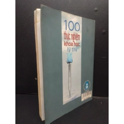 100 Thực nghiệm khoa học lý thú mới 70% ố bẩm ẩm góc 2009 HCM2105 Hà Sơn SÁCH KHOA HỌC ĐỜI SỐNG 145903