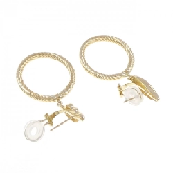 K18YG Bông tai - Hàng hiệu Authentic 870989