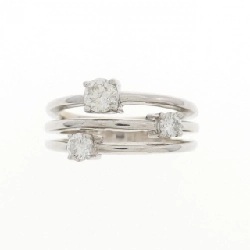 Nhẫn kim cương K18WG 0.50CT 668037