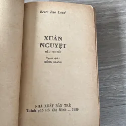 XUÂN NGUYỆT, Bette Bao Lord (xb 1989) 937315