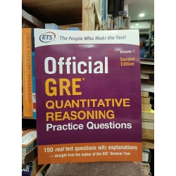 The People Who Make the Test: Offical GRE Quantitative Reasoning Practice Question Volume 1, Second Edition