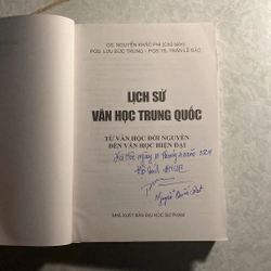 Lịch Sử văn học Trung Quốc  517243