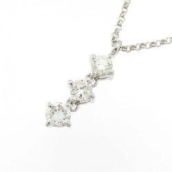 Dây chuyền kim cương ba viên PT900/PT850 0.523CT - Hàng hiệu Chính hãng 861112