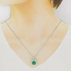 Dây chuyền ngọc lục bảo PT900/PT850 4.69CT - Hàng hiệu Authentic 863164