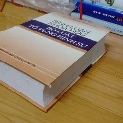 BỘ LUẬT TỐ TỤNG HÌNH SỰ  704107