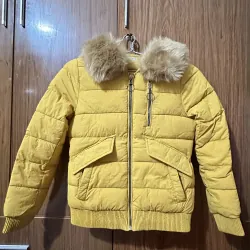 Áo khoác phao vàng 1013030