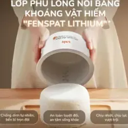 🔥 URC818P – Nồi cơm điện UNIE 1.8L, chế độ cơm cháy đặc biệt, nấu cơm ngon chuẩn vị! 707442