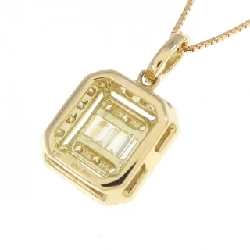 Dây chuyền kim cương K18YG 0.45CT - Hàng hiệu Chính hãng 860188