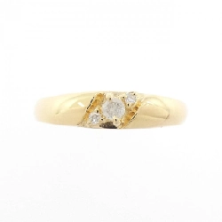 Nhẫn kim cương K18YG 668094