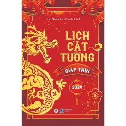 Lịch cát tường Giáp Thìn 2024 (HH) Mới 100% HCM.PO Độc quyền - Nghiên cứu