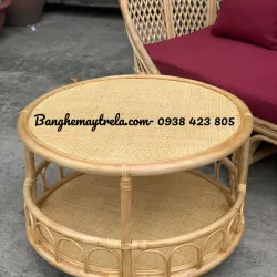 Bàn mây tự nhiên decor 601732
