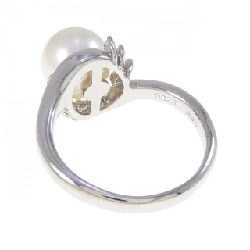 Nhẫn ngọc trai Akoya PT900 9.7mm - Hàng hiệu Authentic 853040