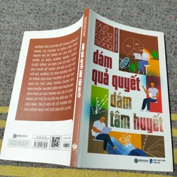 Sách kỹ năng sống, Dám quả quyết dám tâm huyết, Sbooks 458335