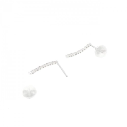 K18WG Bông tai kim cương 0.10CT - Hàng hiệu Chính hãng 867321