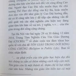 Đạo cao đài trong đời sống công chúng 757910