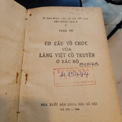 Cơ cấu tổ chức của làng việt cổ truyền ở bắc bộ 