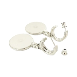 【Sản phẩm chưa sử dụng】Bông tai Hermès QUADRIGE 454418FP 625614