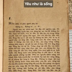 Tiểu thuyết YÊU NHƯ LÀ SỐNG của nhà văn Nguyễn Mạnh Tuấn 703946