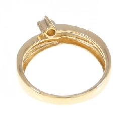 Nhẫn kim cương K18YG 0.07CT 672923