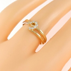 Nhẫn kim cương K18YG/PT900 0.10CT - Hàng hiệu Chính hãng 854554