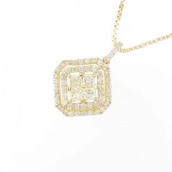 K18YG Dây chuyền kim cương 0.50CT - Hàng hiệu Chính hãng 863038