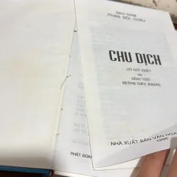 II Sách Huyền Học: Chu Dịch - Sào Nam Phan Bội Châu - 1996 777854