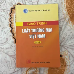 Giáo trình Luật Thương mại Việt Nam 2022 mới 70%