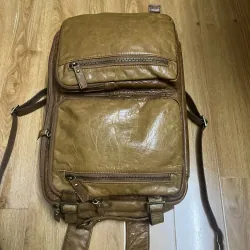 Balo nam 29x40x12 da thật 2hand 1013067