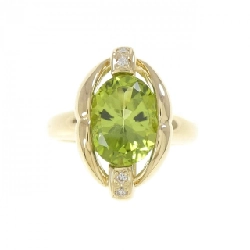 Nhẫn Peridot K18YG 2.50CT - Hàng hiệu Chính hãng 852002